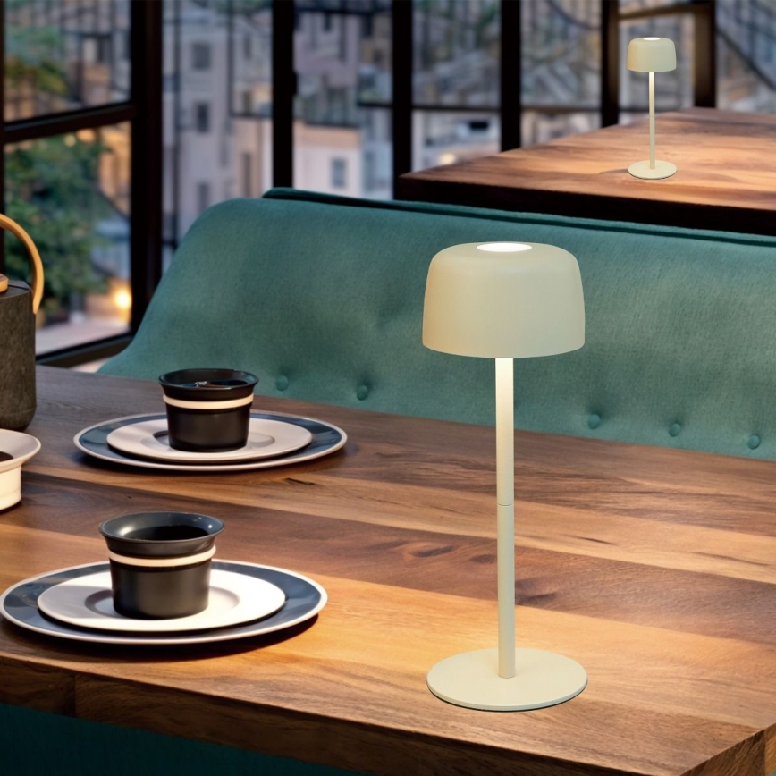 Zuma Line - LED Dimbare oplaadbare tafellamp LED/2W/1200 mAh IP44 groen