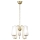 Zuma Line - Hanglamp aan een ketting 5xE14/40W/230V goud