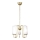 Zuma Line - Hanglamp aan een ketting 5xE14/40W/230V goud