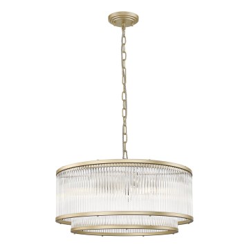 Zuma Line - Hanglamp aan een ketting 6xE14/60W/230V goud