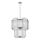 Zuma Line - Hanglamp aan een ketting 8xE14/60W/230V glanzend chroom
