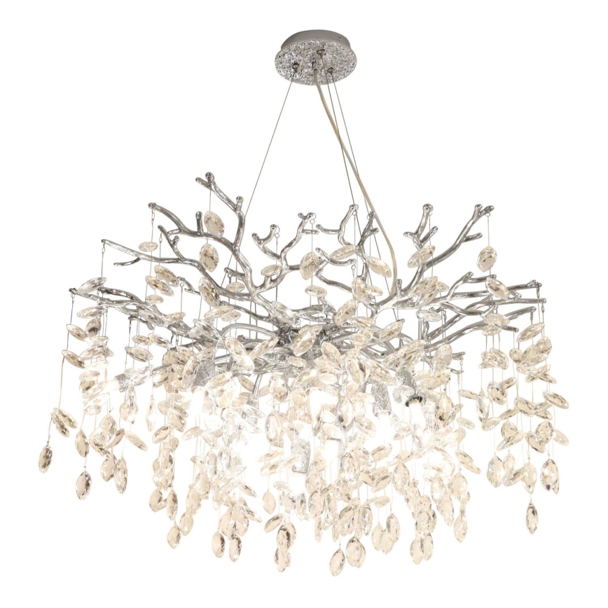Zuma Line - Hanglamp aan een koord 10xG9/3,5W/230V glanzend chroom