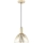 Zuma Line - Hanglamp aan een koord 1xE27/40W/230V diameter 25 cm goud