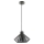 Zuma Line - Hanglamp aan een koord 1xE27/40W/230V diameter 25 cm zwart