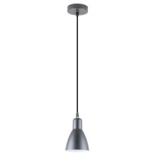 Zuma Line - Hanglamp aan een koord 1xE27/40W/230V grijs