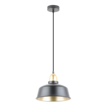 Zuma Line - Hanglamp aan een koord 1xE27/40W/230V zwart