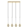 Zuma Line - Hanglamp aan een koord 4xG9/6W/230V messing