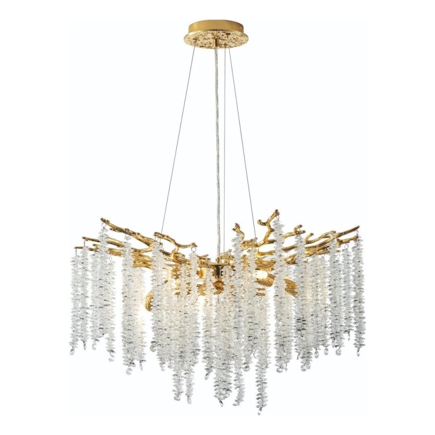 Zuma Line - Hanglamp aan een koord 8xG9/3,5W/230V goud