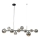 Zuma Line - Hanglamp aan kabel 10xG9/8W/230V zwart/rookzwart