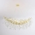 Zuma Line - Hanglamp aan kabel 14xG9/3,5W/230V 115x40 cm goud