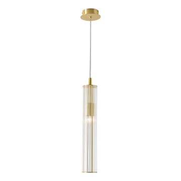 Zuma Line - Hanglamp aan kabel 1xE14/7W/230V goud