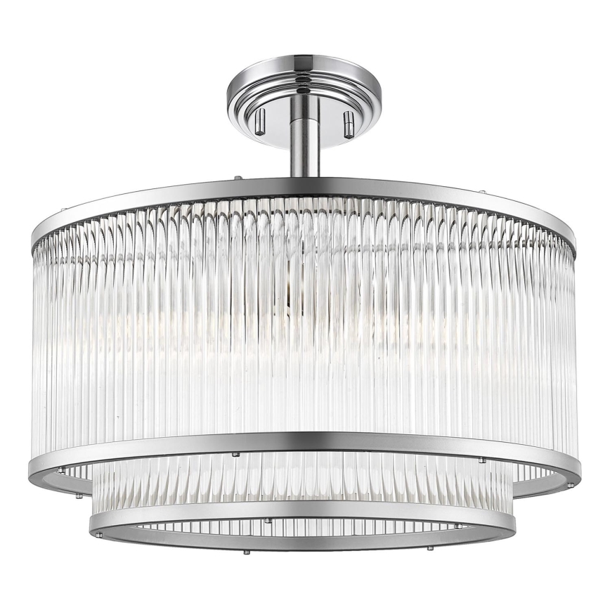 Zuma Line - Hanglamp met vaste pendel 5xE14/60W/230V glanzend chroom