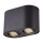 Zuma Line - Inbouwspot 2xGU10/50W/230V zwart