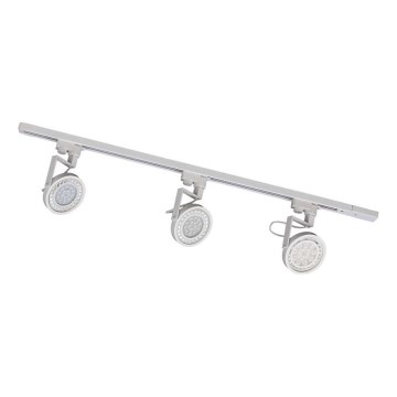 Zuma Line - Inbouwspot in het 3xGU10/15W/230V railsysteem wit
