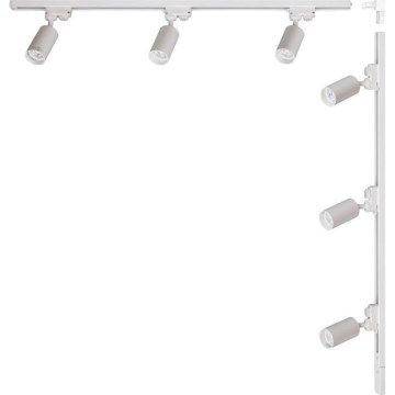Zuma Line - Inbouwspot in railsysteem 6xGU10/35W/230V wit