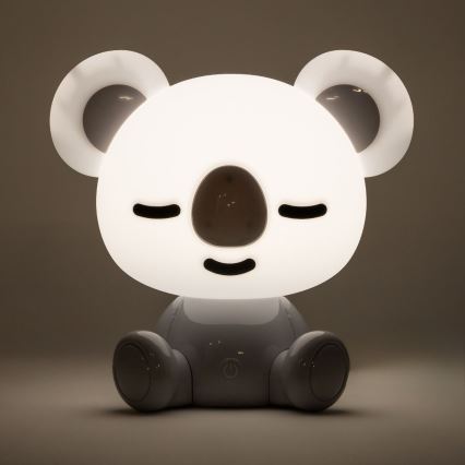 Zuma Line - LED Dimbaar children's aanraken tafellamp LED/3W/230V koala grijs