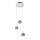 Zuma Line - Kristallen hanglamp aan een koord CRYSTAL 3x G9 / 42W / 230V