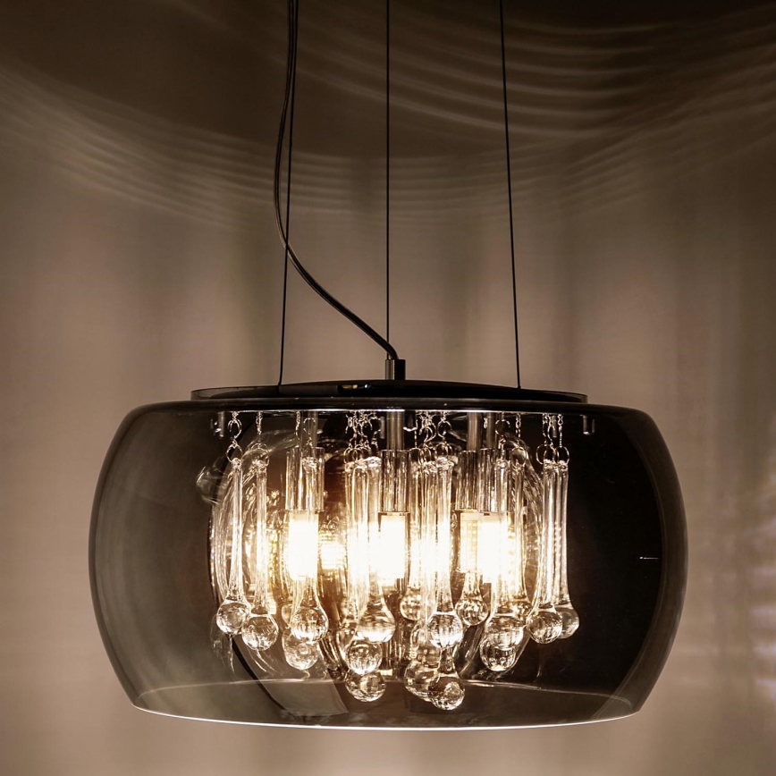 Zuma Line - Kristallen hanglamp aan een koord CRYSTAL 6x G9 / 42W / 230V