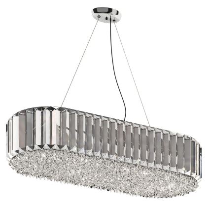 Zuma Line - Kristallen hanglamp aan een koord PRINCE 6x G9 / 42W / 230V