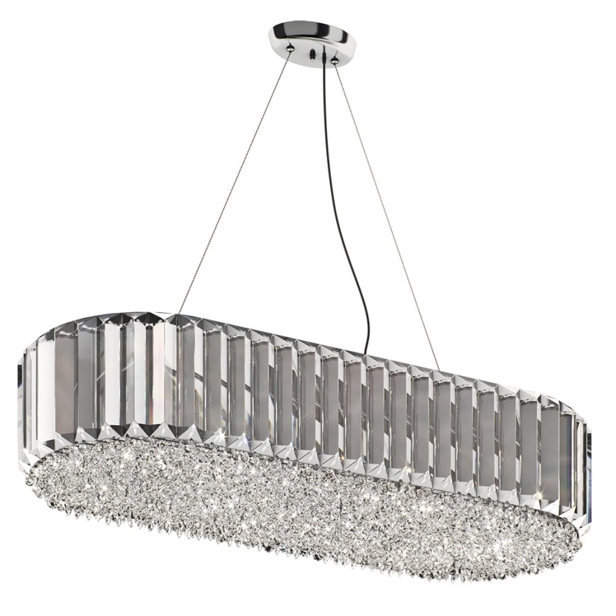 Zuma Line - Kristallen hanglamp aan een koord PRINCE 6x G9 / 42W / 230V
