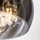 Zuma Line - Kristallen vloerlamp CRYSTAL 4x G9 / 42W / 230V