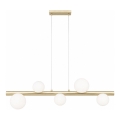 Zuma Line - Kroonluchter aan kabel 5xG9/33W/230V goud