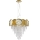 Zuma Line - Kroonluchter aan kabel 7xG9/28W/230V goud