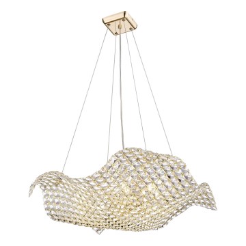 Zuma Line - Kroonluchter aan kabel 8xG9/42W/230V goud