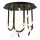 Zuma Line - LED Bevestigde Hanglamp LED/45W/230V 3000/4000/6000K zwart