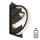 Zuma Line - LED Dimbaar kristal wandlamp LED/18W/230V 2700-6000K zwart + afstandsbediening