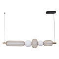 Zuma Line - LED dimbare hanglamp aan kabel LED/27W/230V 3000-5700K goudkleurig + afstandsbediening