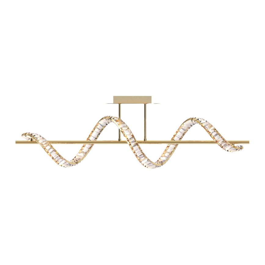 Zuma Line - LED dimbare kristallen hanglamp aan stang LED/24,5W/230V 2700-6000K + afstandsbediening