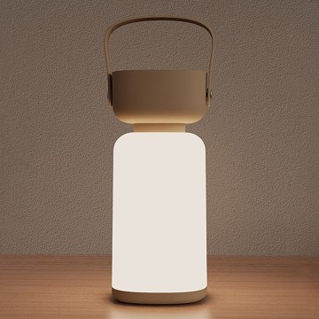 Zuma Line - LED Dimbare Oplaadbare Bureaulamp LED/3W/1200 mAh 3000/4000/6500K IP44 bruin