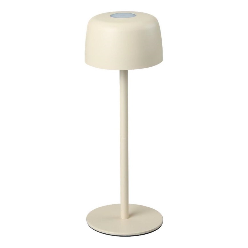 Zuma Line - LED Dimbare oplaadbare tafellamp LED/2W/1200 mAh IP44 crème