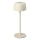 Zuma Line - LED Dimbare oplaadbare tafellamp LED/2W/1200 mAh IP44 crème