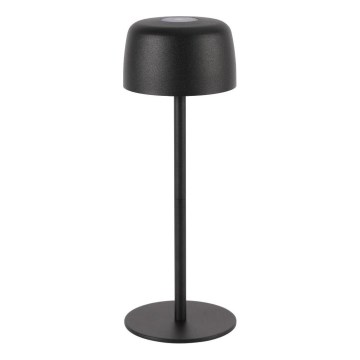 Zuma Line - LED Dimbare oplaadbare tafellamp LED/2W/1200 mAh IP44 zwart
