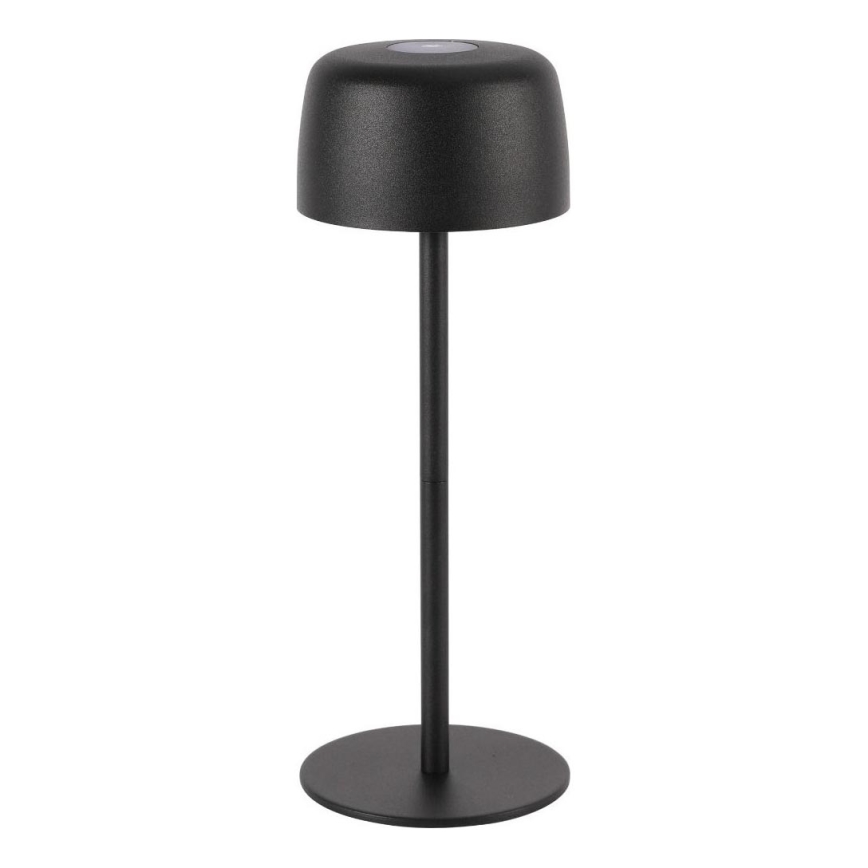 Zuma Line - LED Dimbare oplaadbare tafellamp LED/2W/1200 mAh IP44 zwart