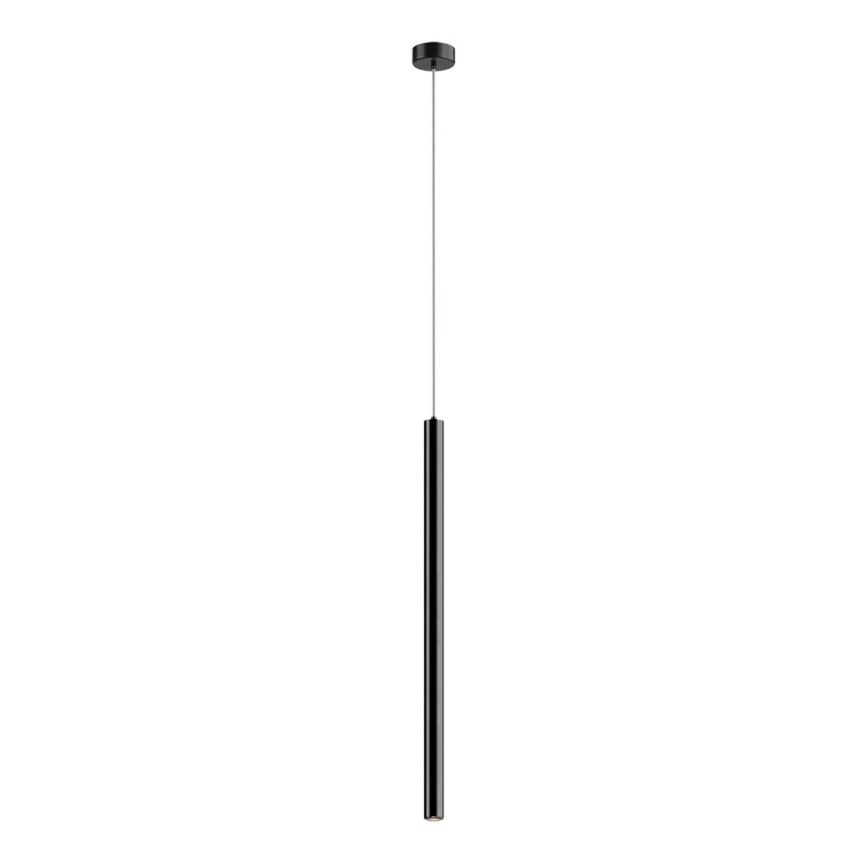 Zuma Line - LED Hanglamp aan een koord LED/5W/230V zwart glanzend chroom