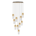 Zuma Line - LED-hanglamp aan kabel LED/50W/230V goudkleurig
