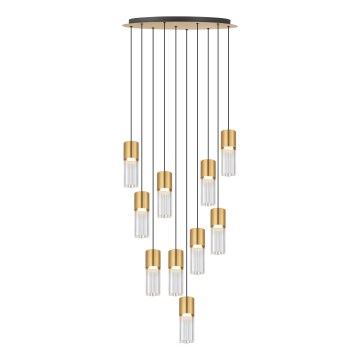 Zuma Line - LED-hanglamp aan kabel LED/50W/230V goudkleurig