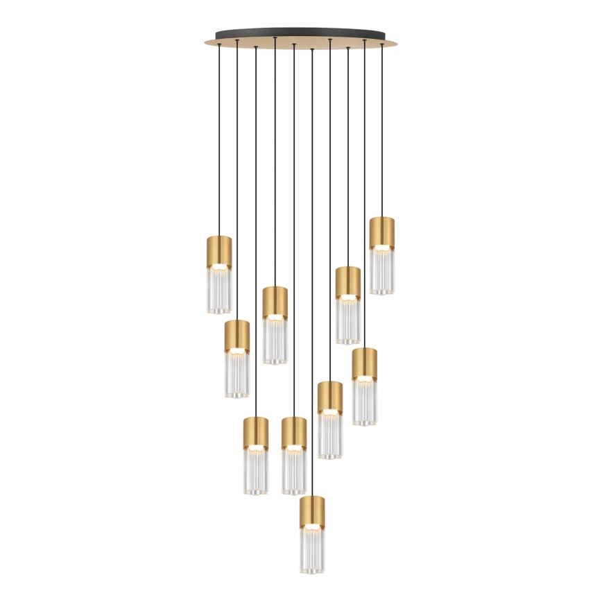 Zuma Line - LED-hanglamp aan kabel LED/50W/230V goudkleurig