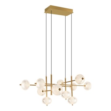 Zuma Line - LED-kroonluchter aan kabel LED/63W/230V goudkleurig