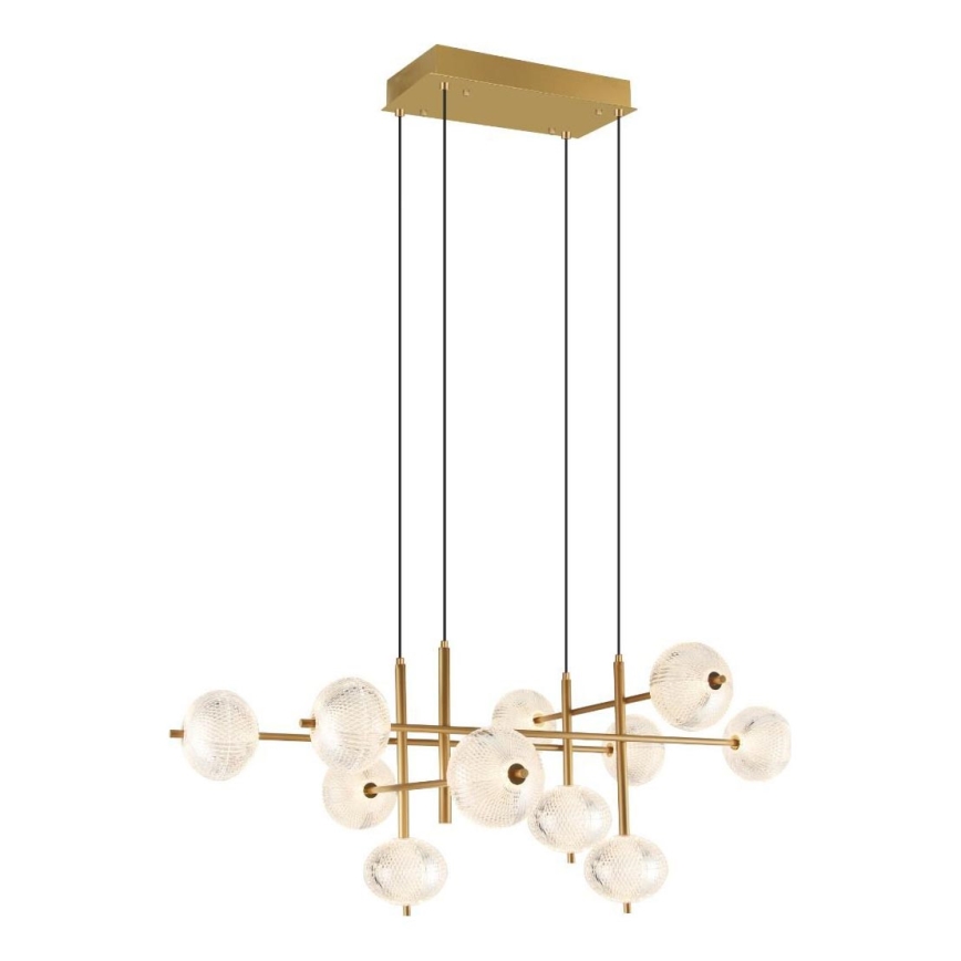 Zuma Line - LED-kroonluchter aan kabel LED/63W/230V goudkleurig