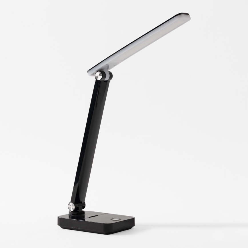 Zuma Line - LED Oplaadbaar tafellamp LED/8W/1200 mAh 3000/4500/6000K CRI 90 zwart