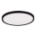 Zuma Line - LED RGBW Dimbare plafondlamp LED/32W/230V + LED/8W 3000-6000K zwart + afstandsbediening