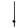 Zuma Line - LED wand verlichting LED/8W/230V 60 cm zwart