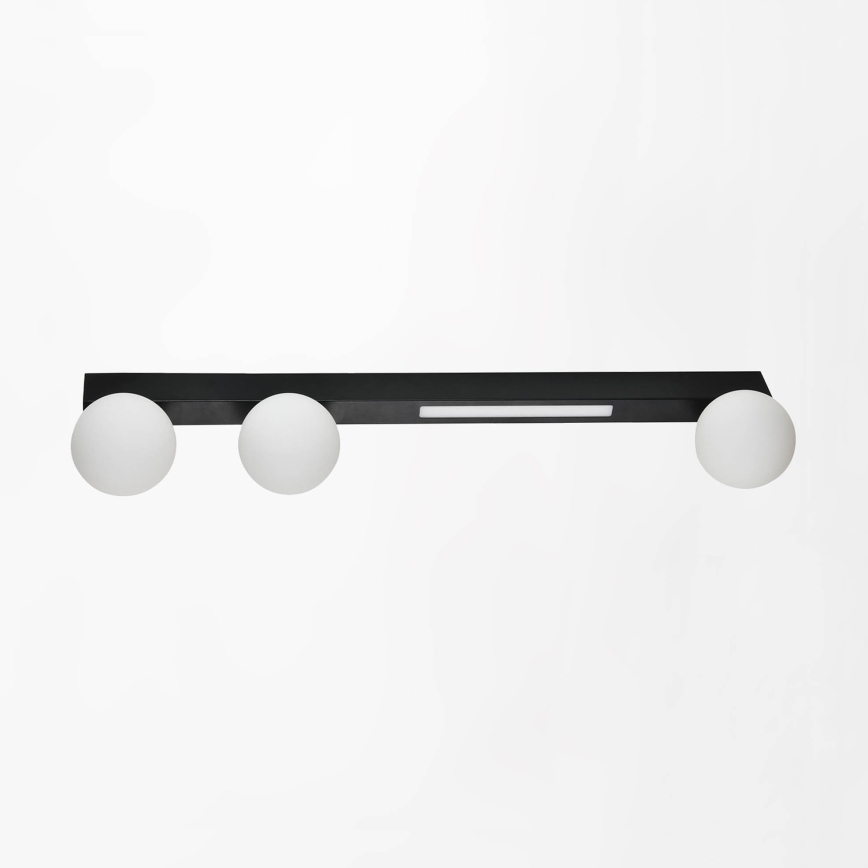 Zuma Line - LED Wandlamp 3xG9/40W/230V + LED/6W zwart