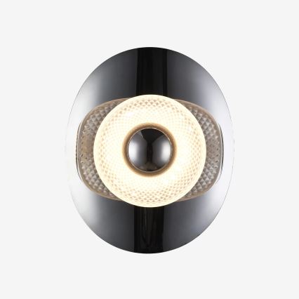 Zuma Line - LED-wandlamp LED/8W/230V zwart/rookzwart