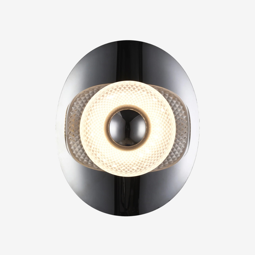 Zuma Line - LED-wandlamp LED/8W/230V zwart/rookzwart