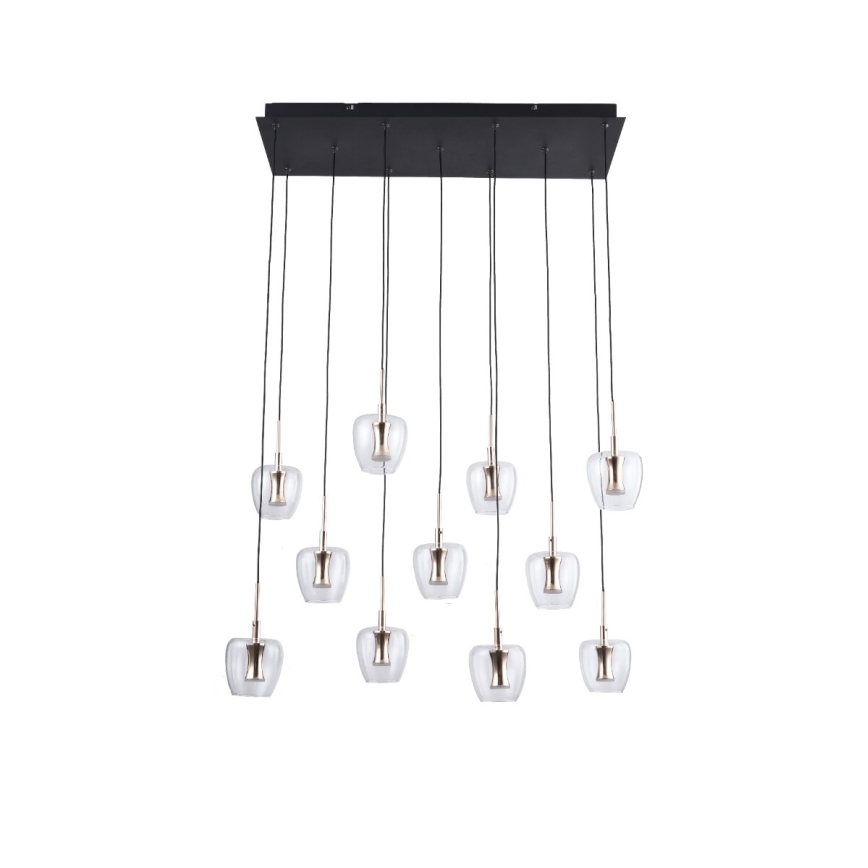 Zuma Line - LED hanglamp met kabel 11xLED/3W/230V zwart